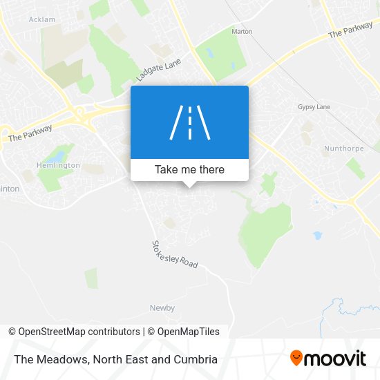 The Meadows map
