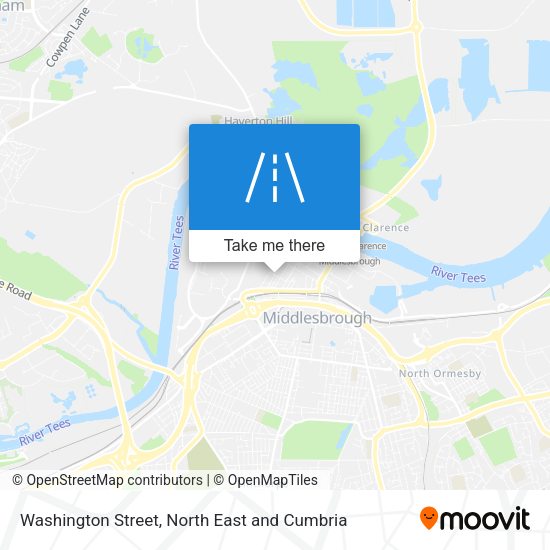 Washington Street map