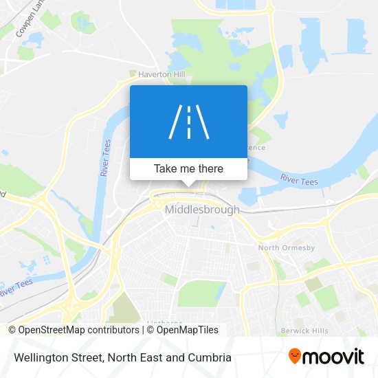 Wellington Street map