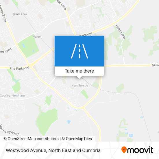 Westwood Avenue map