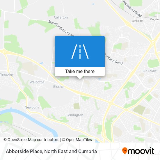Abbotside Place map