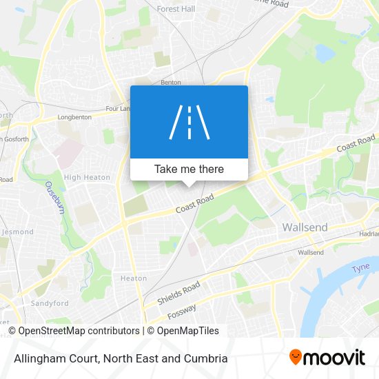 Allingham Court map