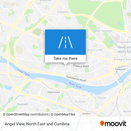 Angel View map