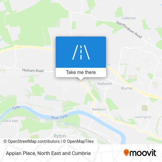 Appian Place map