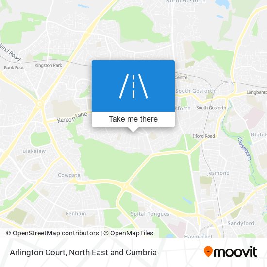 Arlington Court map