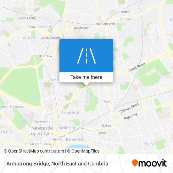 Armstrong Bridge map