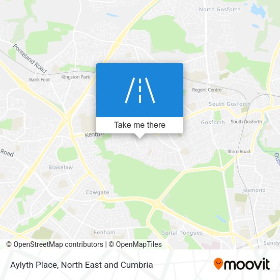 Aylyth Place map