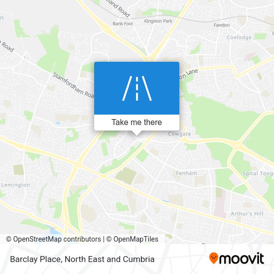 Barclay Place map