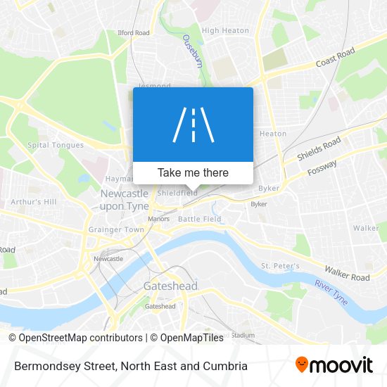 Bermondsey Street map