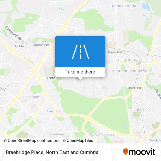 Braebridge Place map