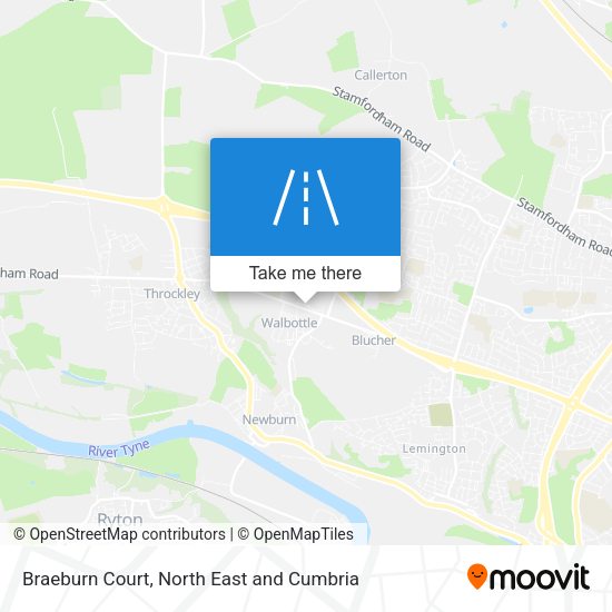 Braeburn Court map