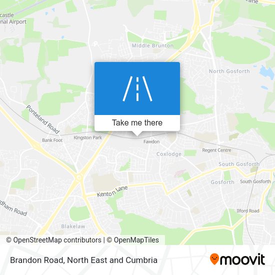 Brandon Road map