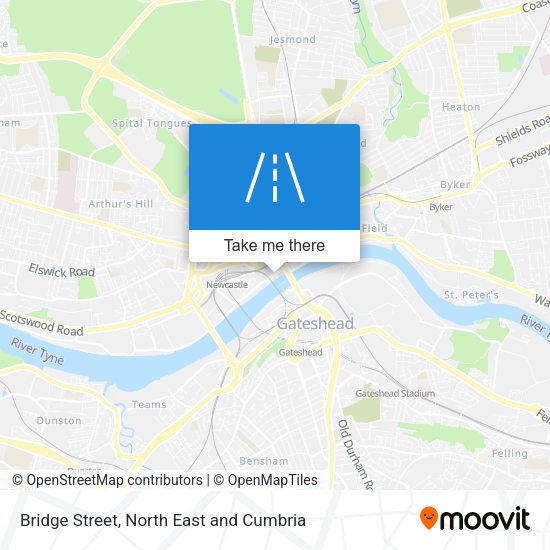 Bridge Street map