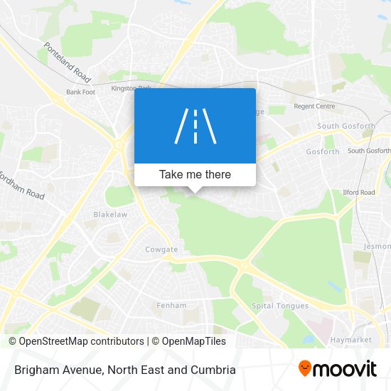 Brigham Avenue map
