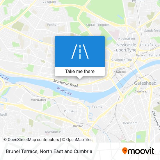 Brunel Terrace map
