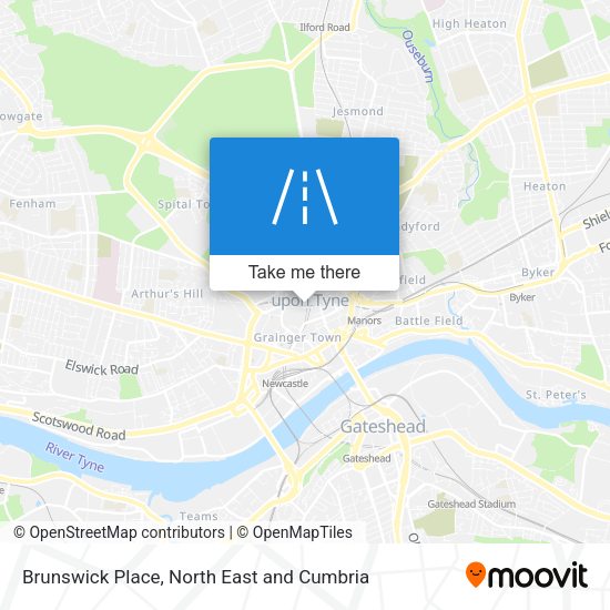 Brunswick Place map