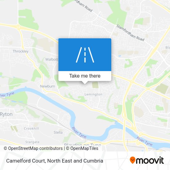 Camelford Court map