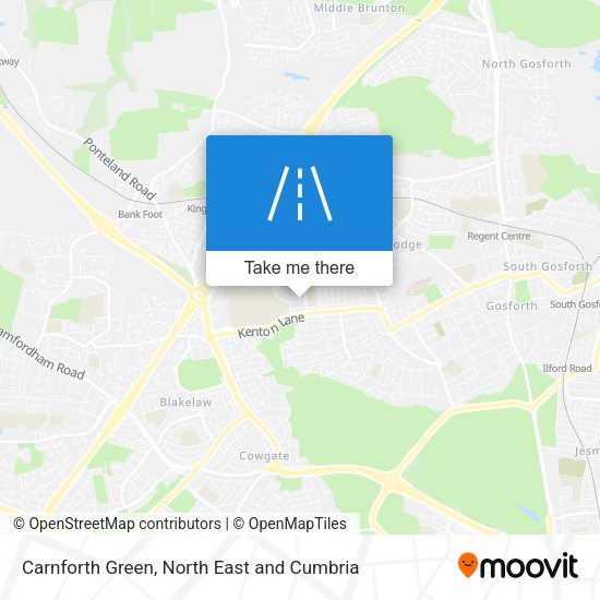 Carnforth Green map
