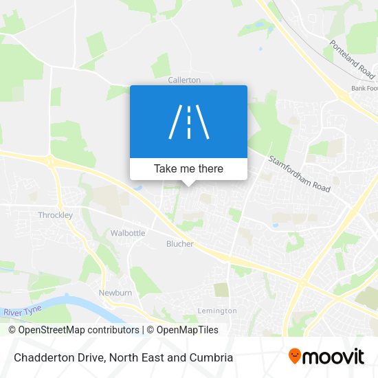 Chadderton Drive map
