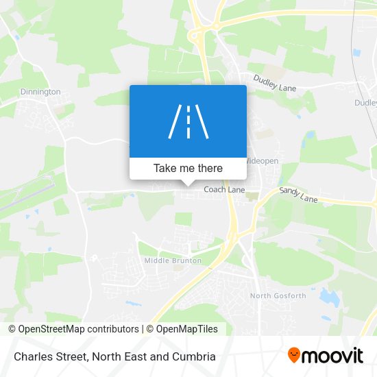 Charles Street map