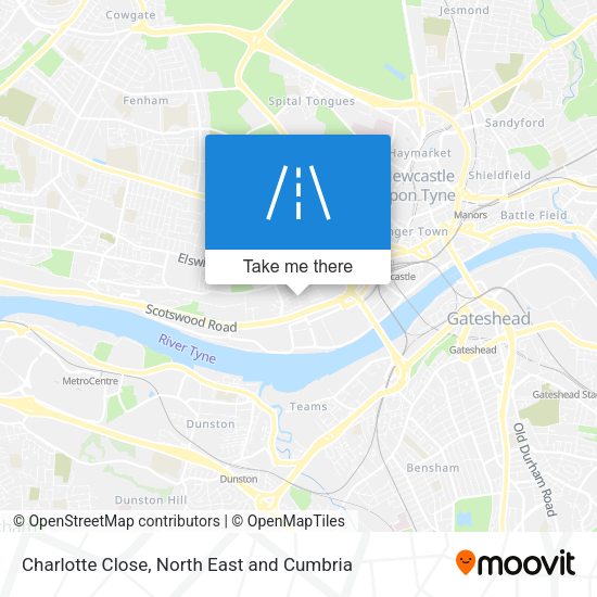 Charlotte Close map