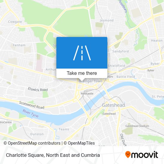 Charlotte Square map