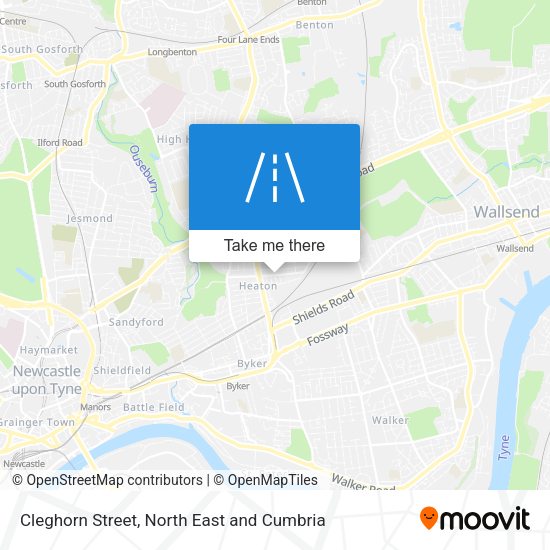 Cleghorn Street map
