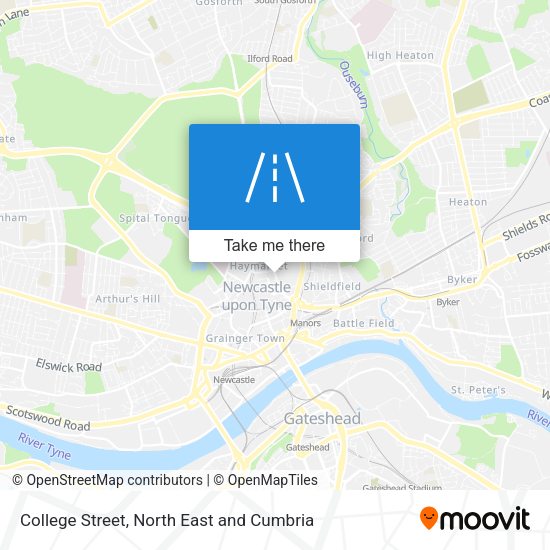 College Street map