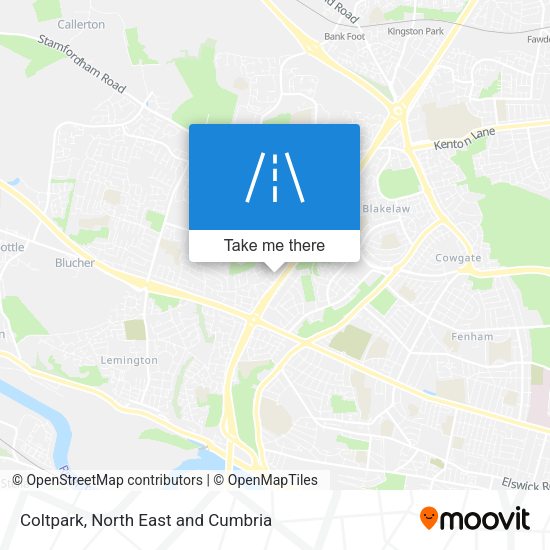 Coltpark map