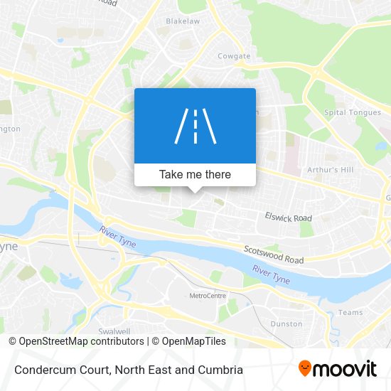 Condercum Court map