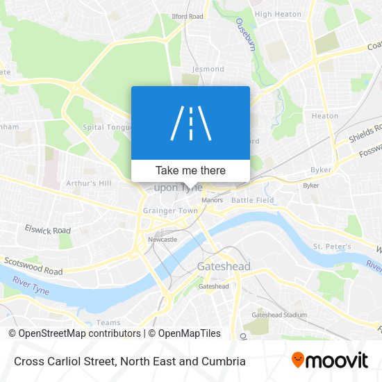Cross Carliol Street map