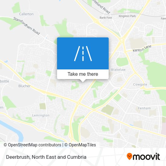 Deerbrush map