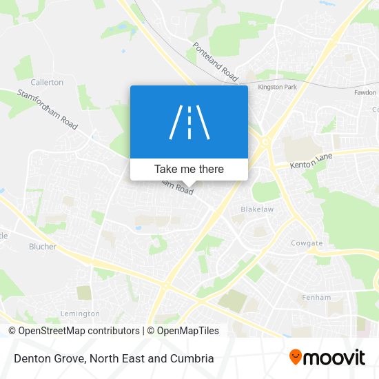 Denton Grove map