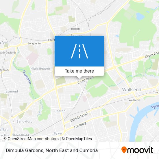 Dimbula Gardens map