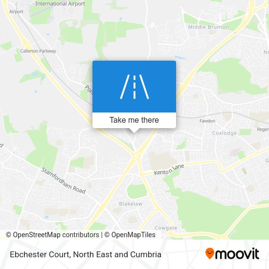 Ebchester Court map