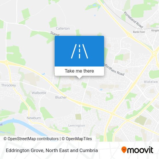 Eddrington Grove map