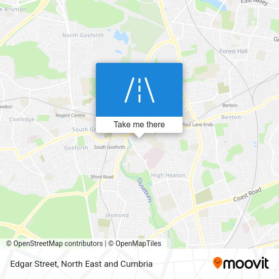 Edgar Street map