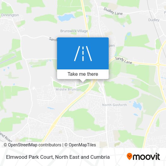 Elmwood Park Court map