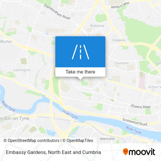 Embassy Gardens map