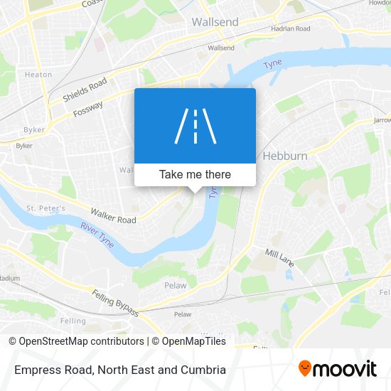 Empress Road map