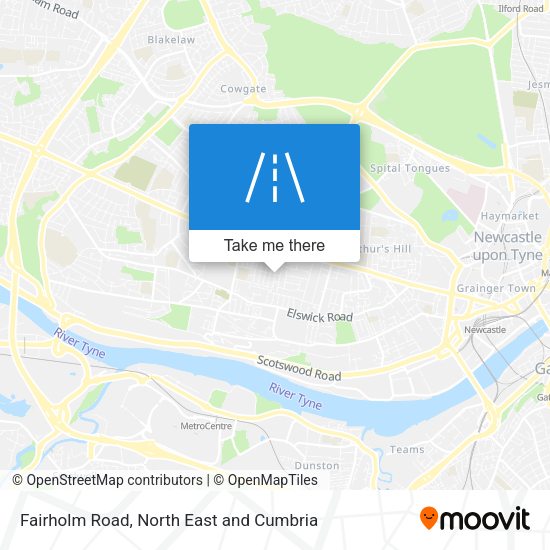 Fairholm Road map