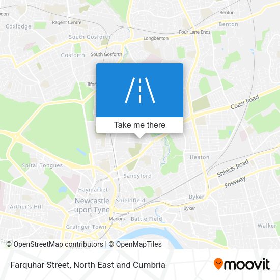 Farquhar Street map