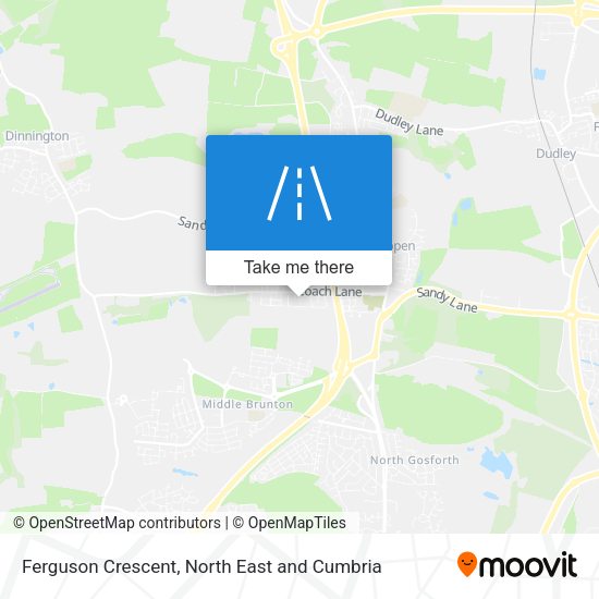 Ferguson Crescent map