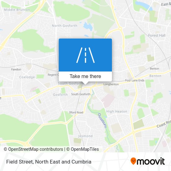 Field Street map
