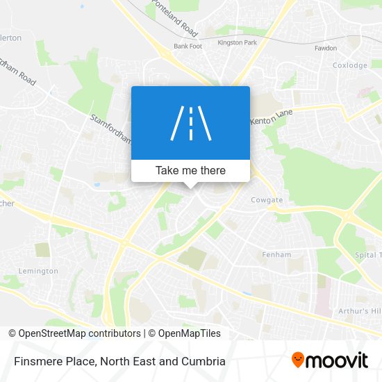 Finsmere Place map