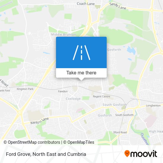 Ford Grove map