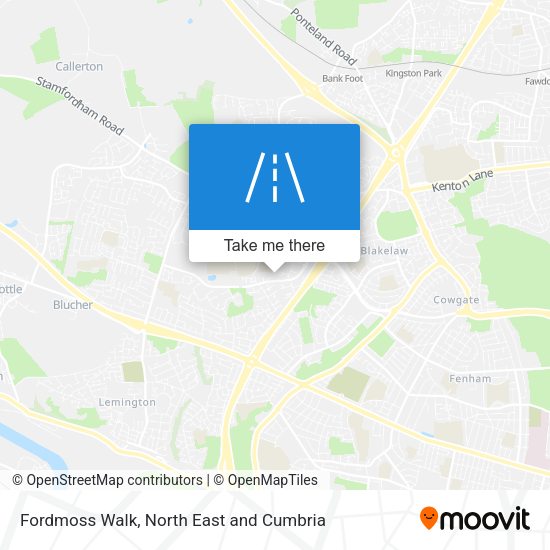 Fordmoss Walk map