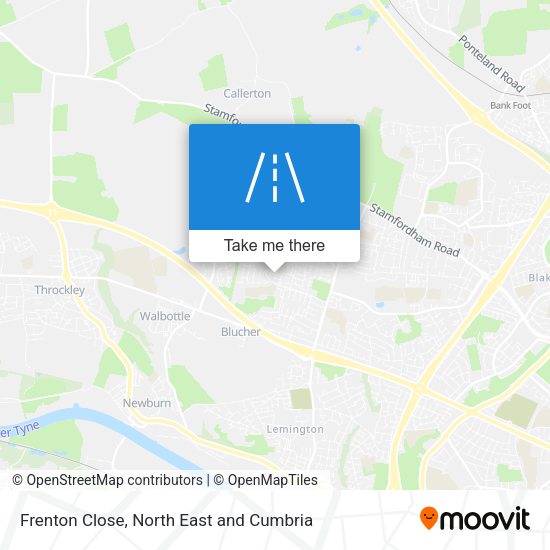Frenton Close map