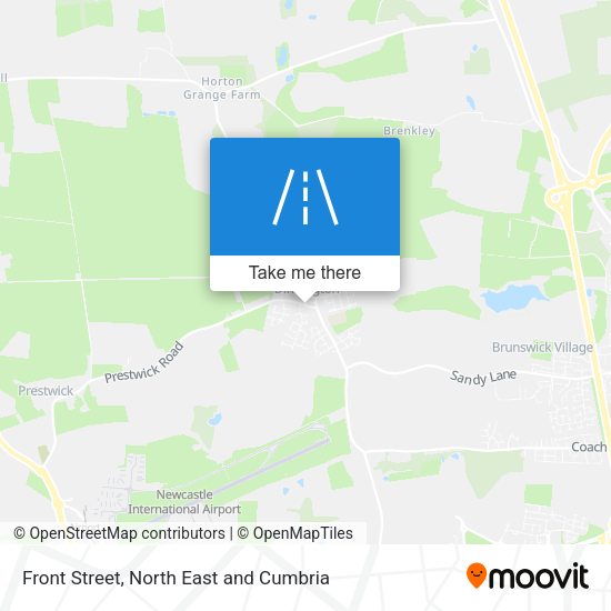 Front Street map