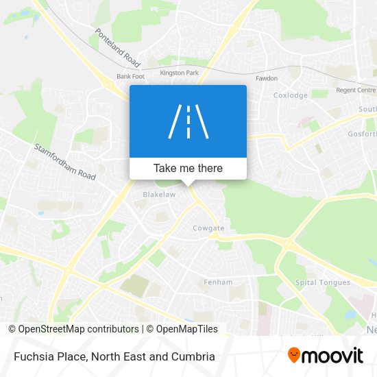 Fuchsia Place map